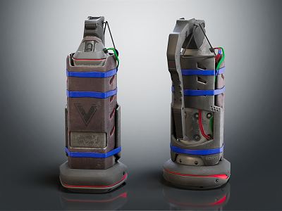 Modern Grenade 3d model