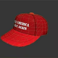 Red Cap With White Text MAKE AMERICA GREAT AGAIN For Daily Wear And Casual Use