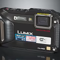LUMIX Tough Digital Camera With Waterproof Shockproof WiFi And Full HD Capabilities