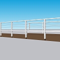 Modern Railing 3d model