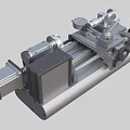 cnc machining machine 3d model