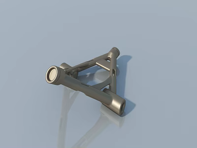 Swing Door Metal Hinge Hardware with Modern Structural Design for Home Use 3d model