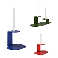 Found Ornament Candlestick 3d model