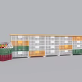 Modern Multifunctional Storage Containers With Colorful Covers And Stackable Design For Home Organizing