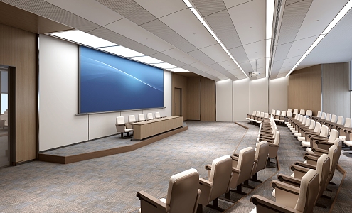 Conference Room of the Report Hall 3d model