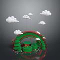 Game Environment Game Scene Fairy Tale Scene Fairy Tale Magic Scene Magic Item Fantasy Scene 3d model