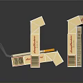 Household Supplies LongMatches Matchboxes with Various Colorful Packaging and Designs