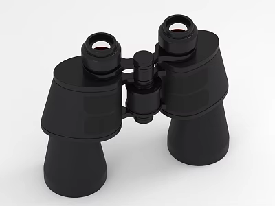 High Quality Commercial Equipment Black Binoculars With Professional Design For Outdoor Use 3d model