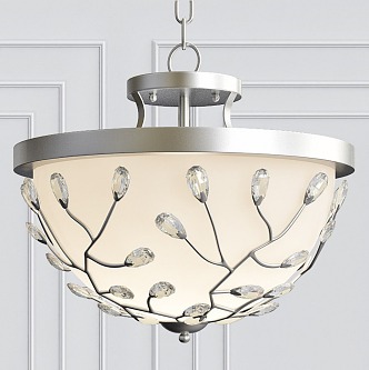 Nordic chandelier 3d model