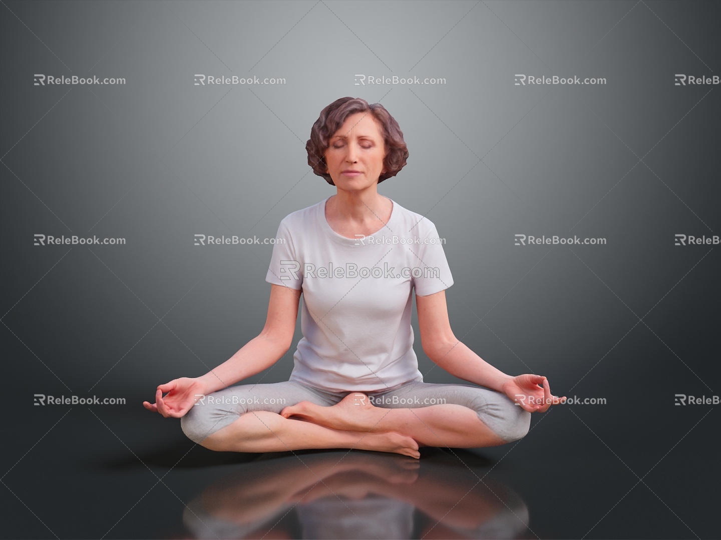 Women Practicing Yoga Female Characters Female Characters Female Female Beauties Female Young Girls 3d model