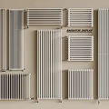 Various Styles of Modern Radiators Displayed for Home Heating Needs
