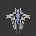 Electric Toy Fighter Jet Model With Building Blocks Detailed Design And Light Effects