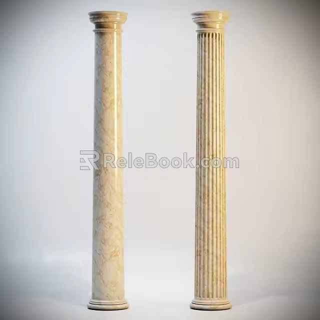 Roman Column 3d model