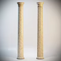 Roman Column 3d model
