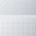 Decorative Wall Surface With Wavy Texture And Geometric Pattern For Modern Interior Design