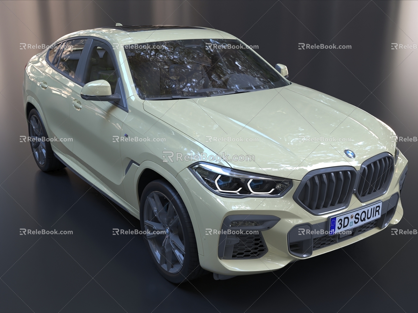 BMW X6 BMW X6 BMW Car 3d model