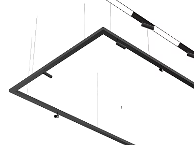 Modern Ceiling Downlights And Spotlights Lighting Fixtures For Interior Design 3d model
