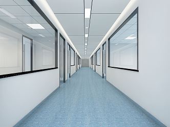 The Modern Corridor 3d model