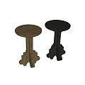 Middle ancient style round a few corners a few sides a few 3d model