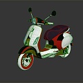 Modern Motorcycle Electric Motorcycle Electric Motorcycle Two-wheeled Motorcycle 3d model