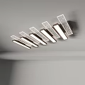 Modern Ceiling Light Designs With Geometric Shapes And Metal Frames For Home Interior Decor 3d model