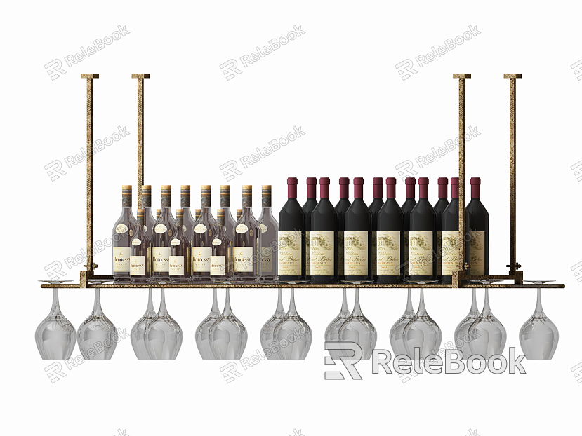 Modern wine rack model