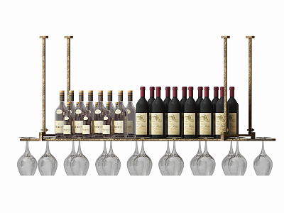 Modern wine rack model