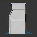 DOF Device Featuring Control Panel Screen Door And Interior Structure Design