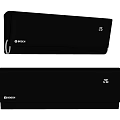BOSCH Dark Colored Wall Mounted Air Conditioner With 26 Degree Temperature 3d model