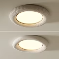 Modern Round Ceiling Light With Textured Design And Soft Warm Illumination