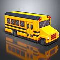 Modern Bus 3d model