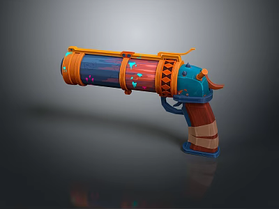 pistol semi-automatic pistol automatic pistol modern weapon hot weapon hot weapon gun military 3d model