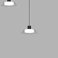 Modern Pendant Lights With Wavy Glass Shade And Metal Base Creating Warm Illumination