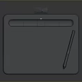 High Quality Blue Graphics Tablet With Stylus Pen For Digital Drawing