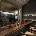 Modern Elegant Boutique Store Interior With Display Shelves Lighting And Decorative Elements