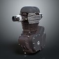 Hyundai car engine engine racing engine racing engine 3d model