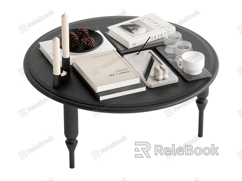 Middle ancient style coffee table retro style coffee table model