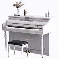 Modern Piano Piano Combination 3d model