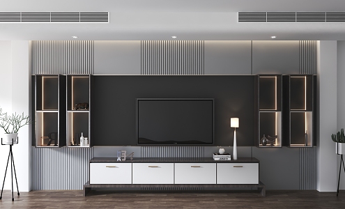 Modern TV Cabinet 3d model