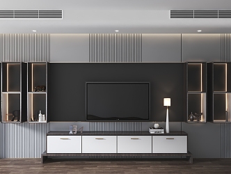 Modern TV Cabinet 3d model