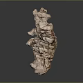 Rock Block Rock Block Rock Specimen Boulder Big Stone Block Rock Stratum Rock Stratum Rock Stratum Rock 3d model