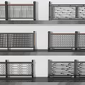 Various Modern Metal Fence Designs With Intricate Grid Patterns And Decorative Details