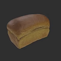 Freshly Baked Golden Brown Sliced Bread Loaf With Soft Fluffy Texture