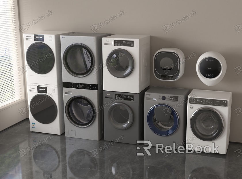 WASHING MACHINE WALL WASHING MACHINE model