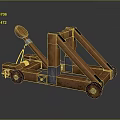 Capitor Siege Weapon Siege Vehicle CG Capitor 3d model