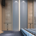 Modern Conference Hall Academic Lecture Hall 3d model