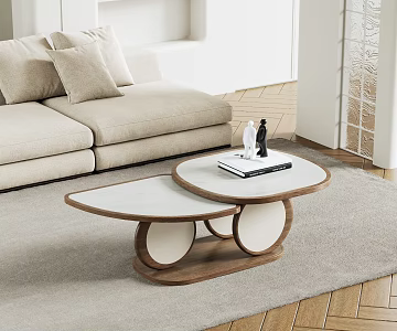 Modern coffee table ornaments 3d model