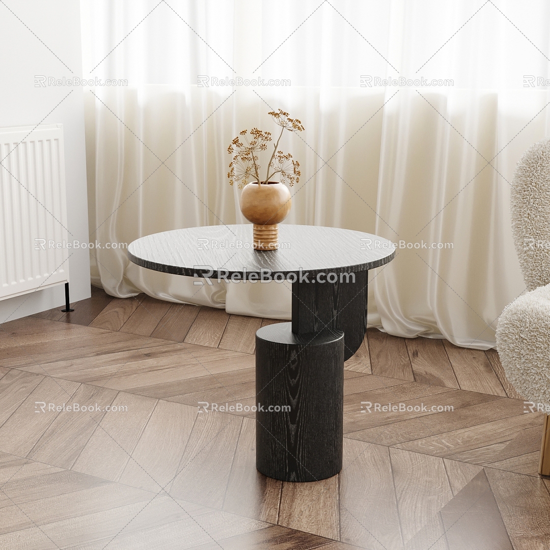 Modern side several side several corner several table several 3d model