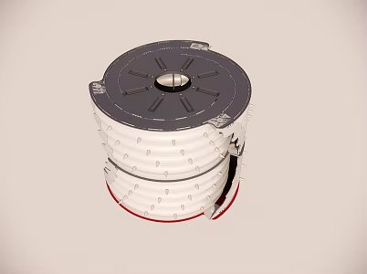 Shuttle Drum 3d model