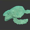 Turtle Cartoon Turtle Snapping Turtle Chickbill Turtle Reptile Cold Blooded Animal Reptile Class 3d model